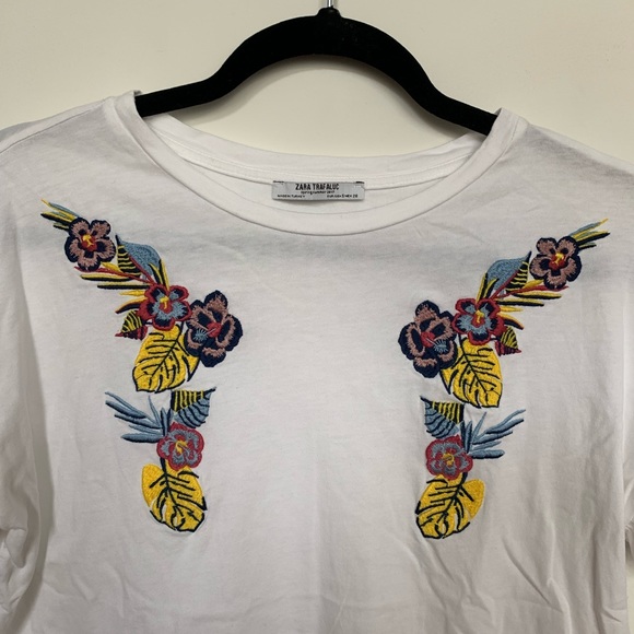Zara Embroidered Tee - Picture 2 of 4